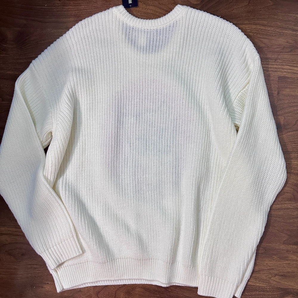 NWT Vintage-Style Cute Kitten Portrait Oversized Sweater - Picture 10 of 14